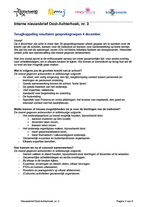 Nieuwsbrief #2